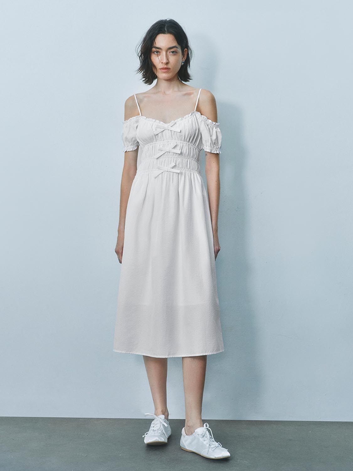 Off Shoulder Skater Dresses