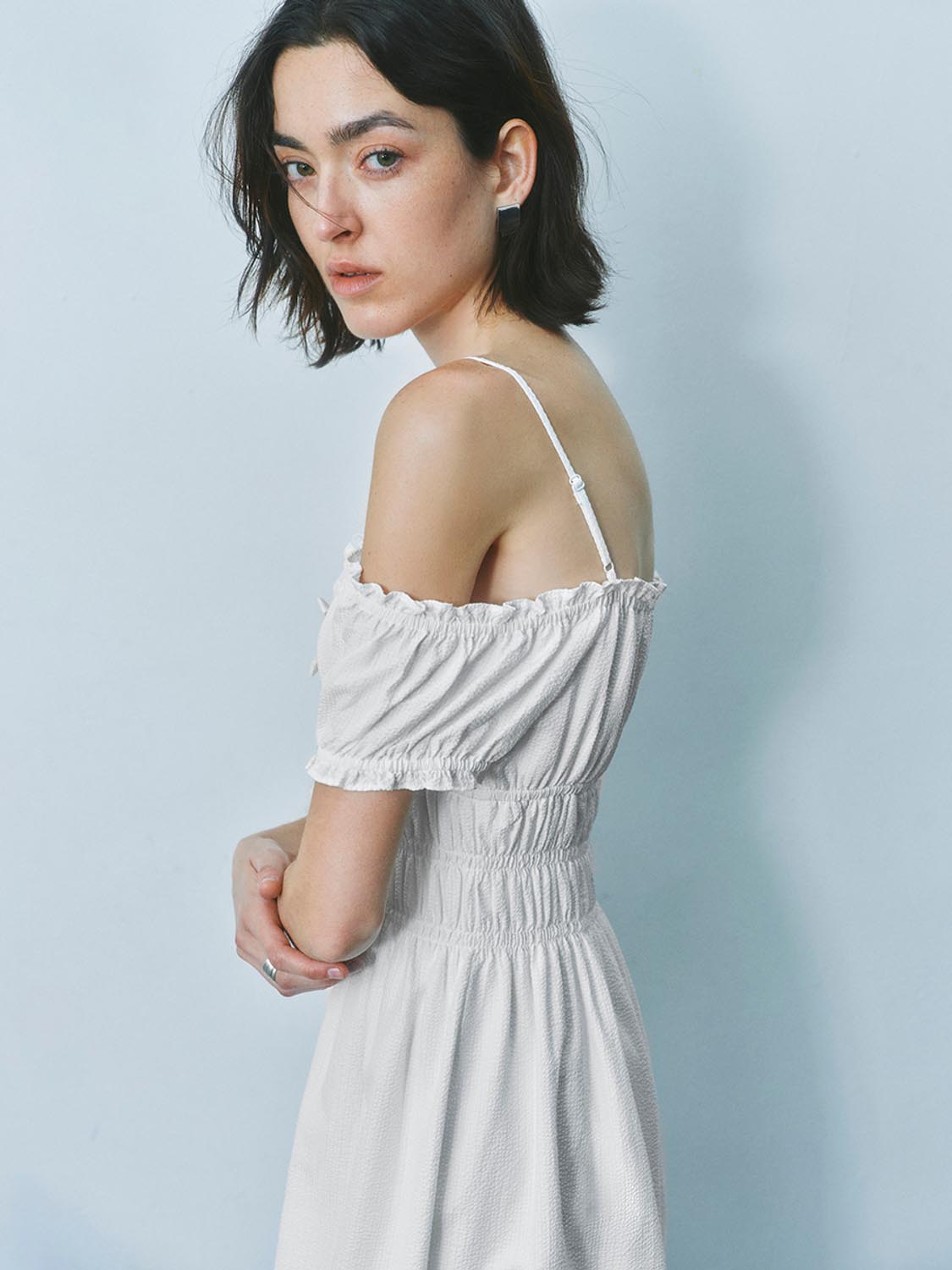 Off Shoulder Skater Dresses