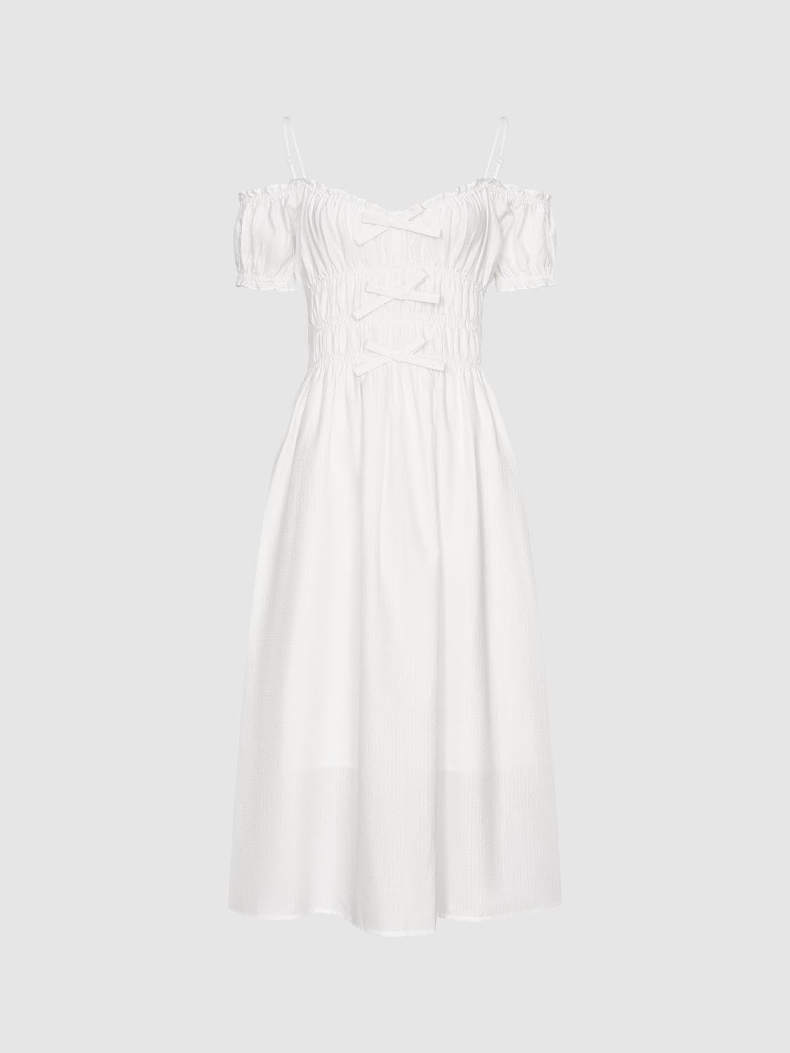 Off Shoulder Skater Dresses
