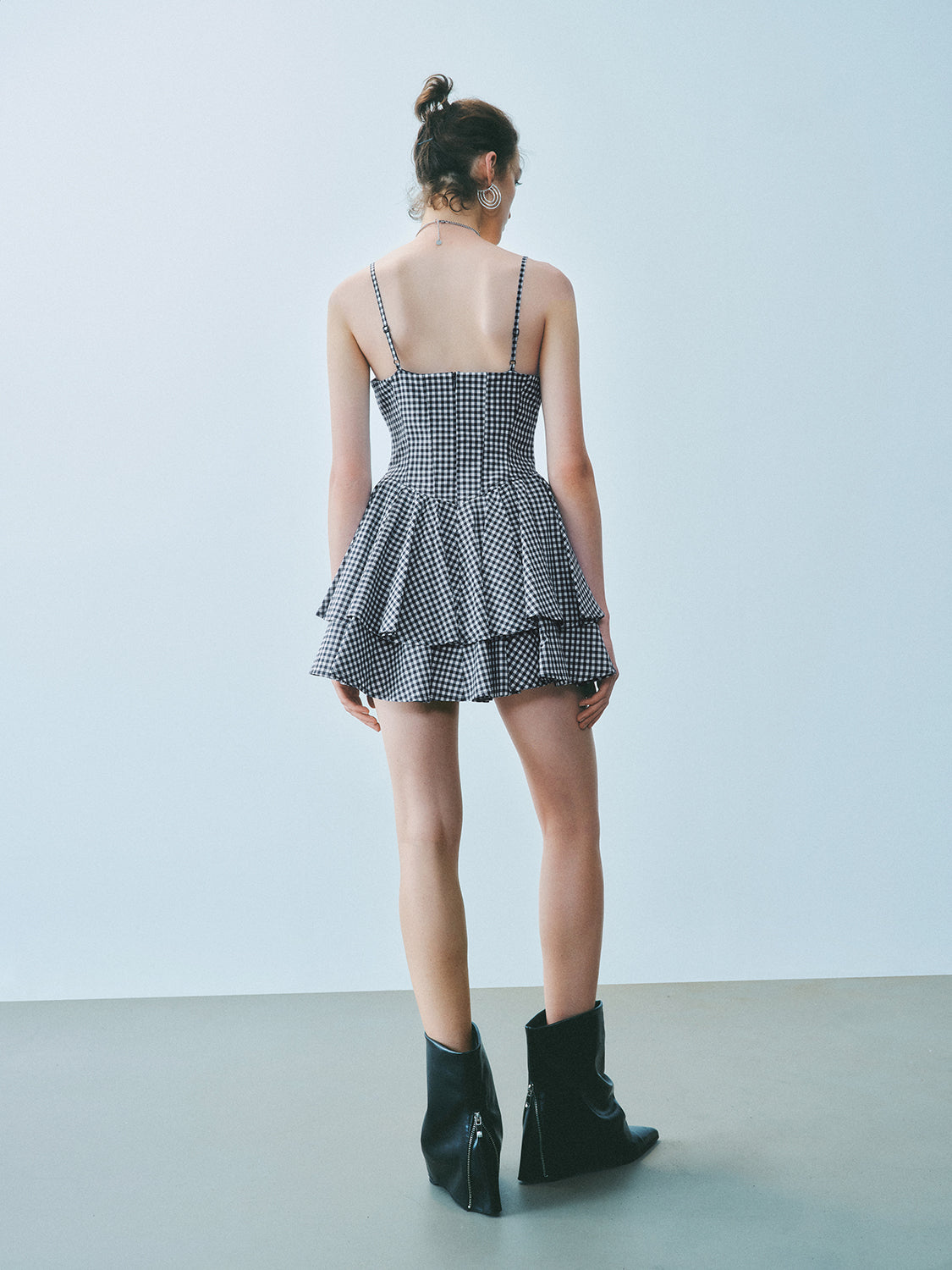 Camisole Tiered Mini Dresses