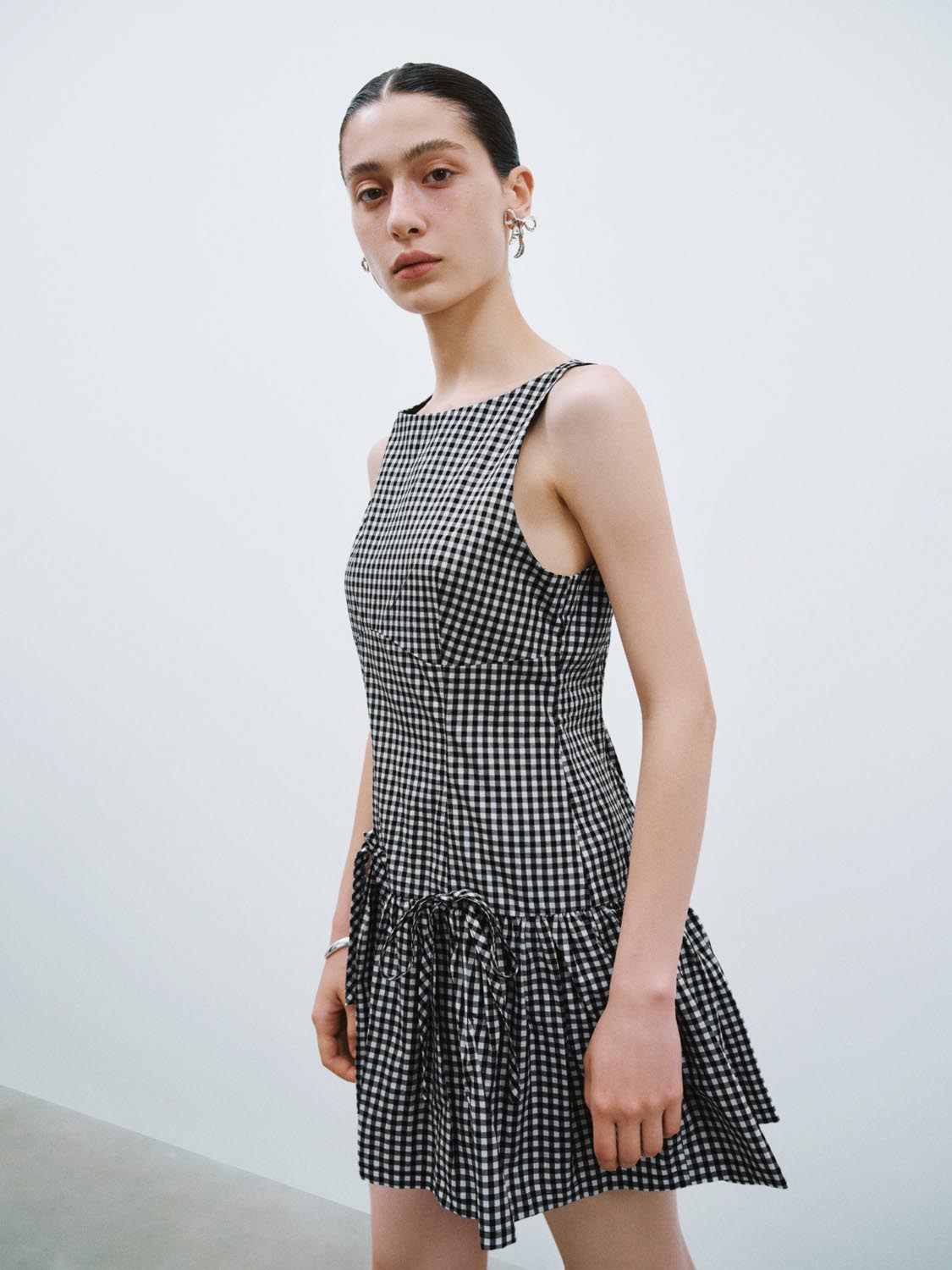 Sleeveless A-Line Mini Dresses