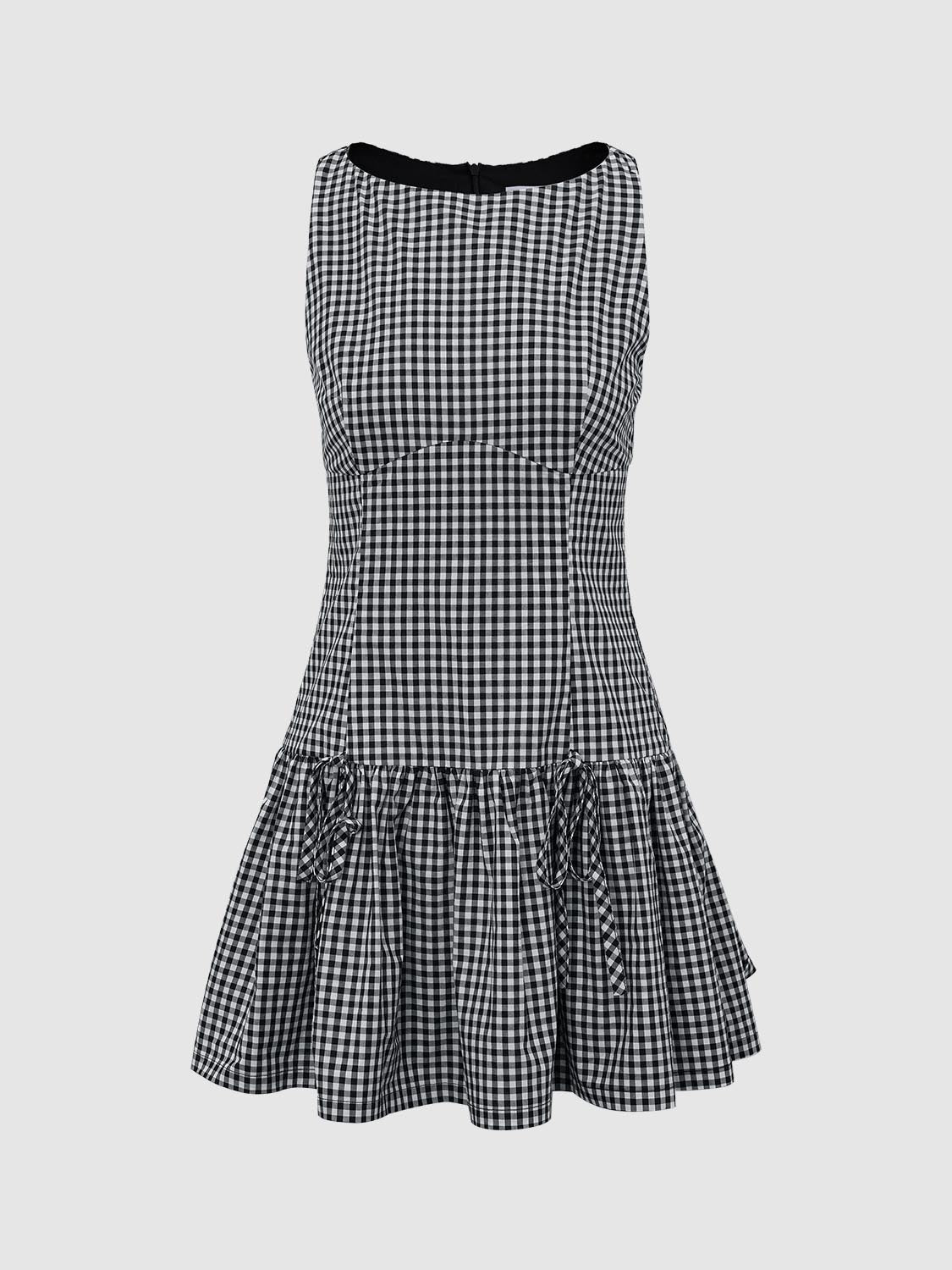 Sleeveless A-Line Mini Dresses