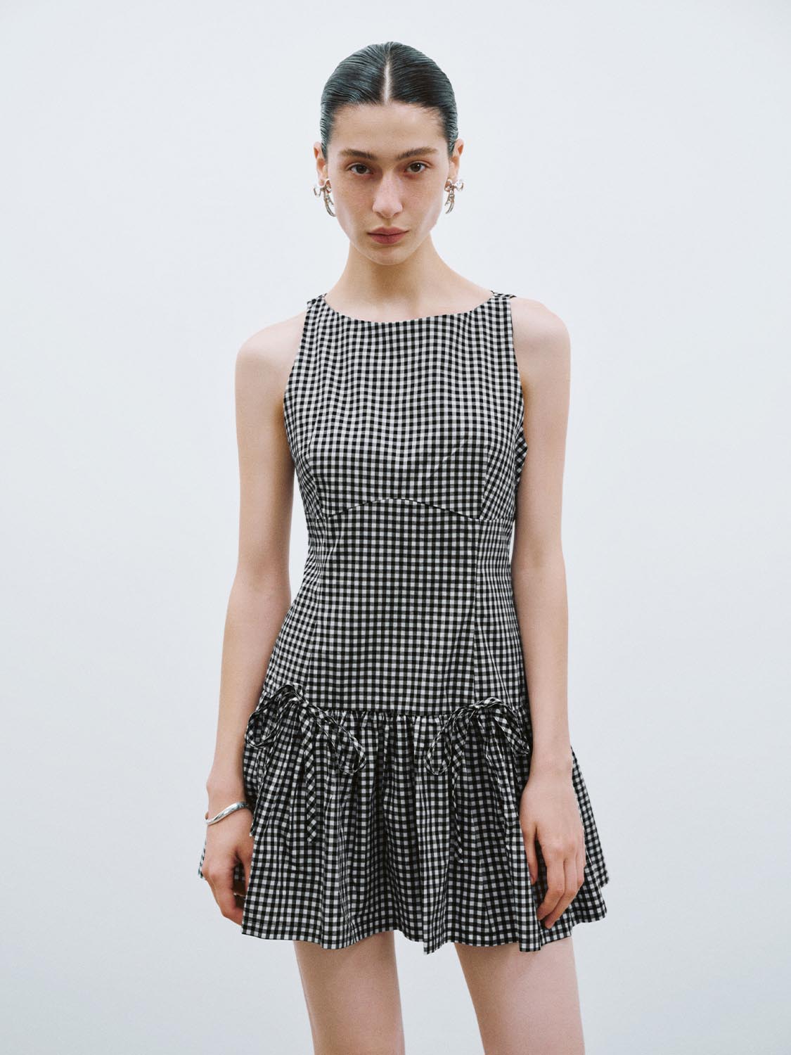 Sleeveless A-Line Mini Dresses