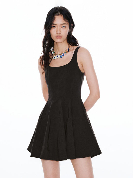 Strappy A-Line Mini Dresses