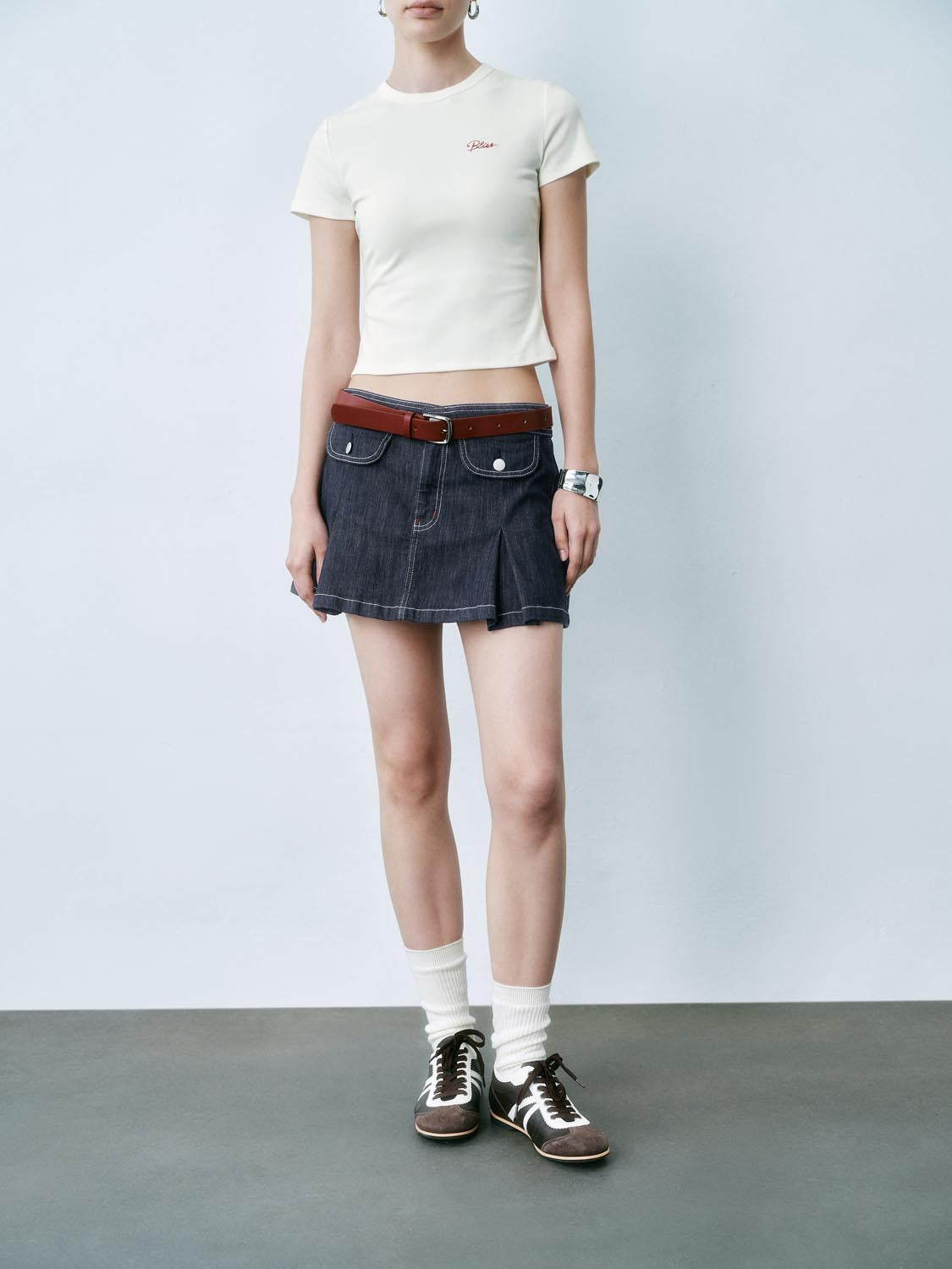 Mini Denim Skirts