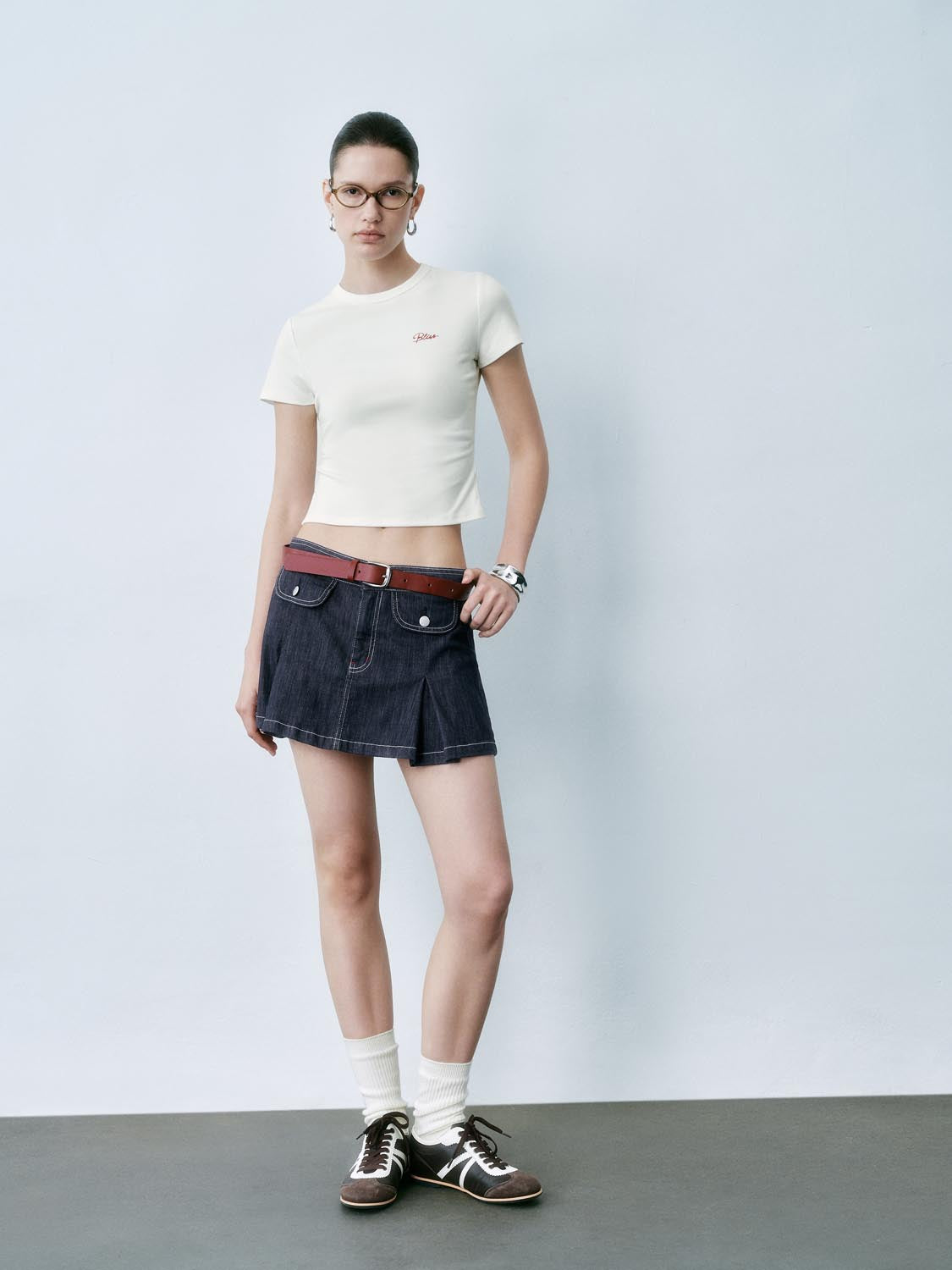 Mini Denim Skirts