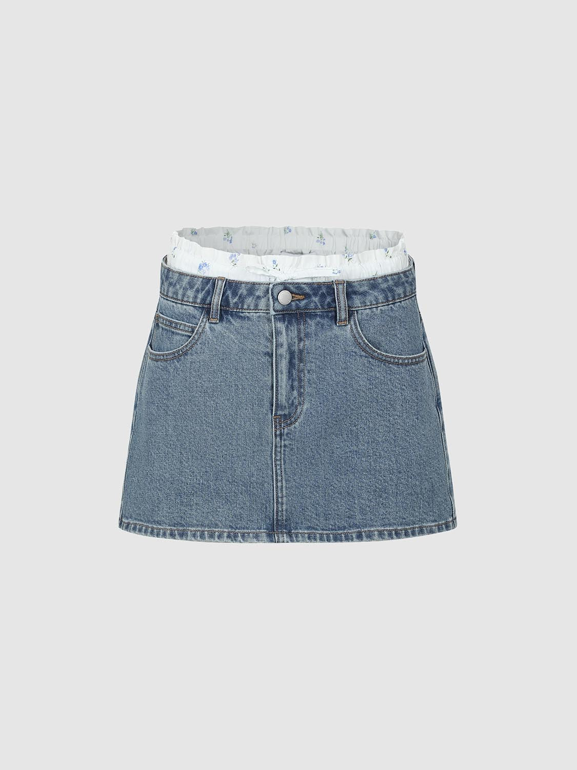 Mini Denim Skirts