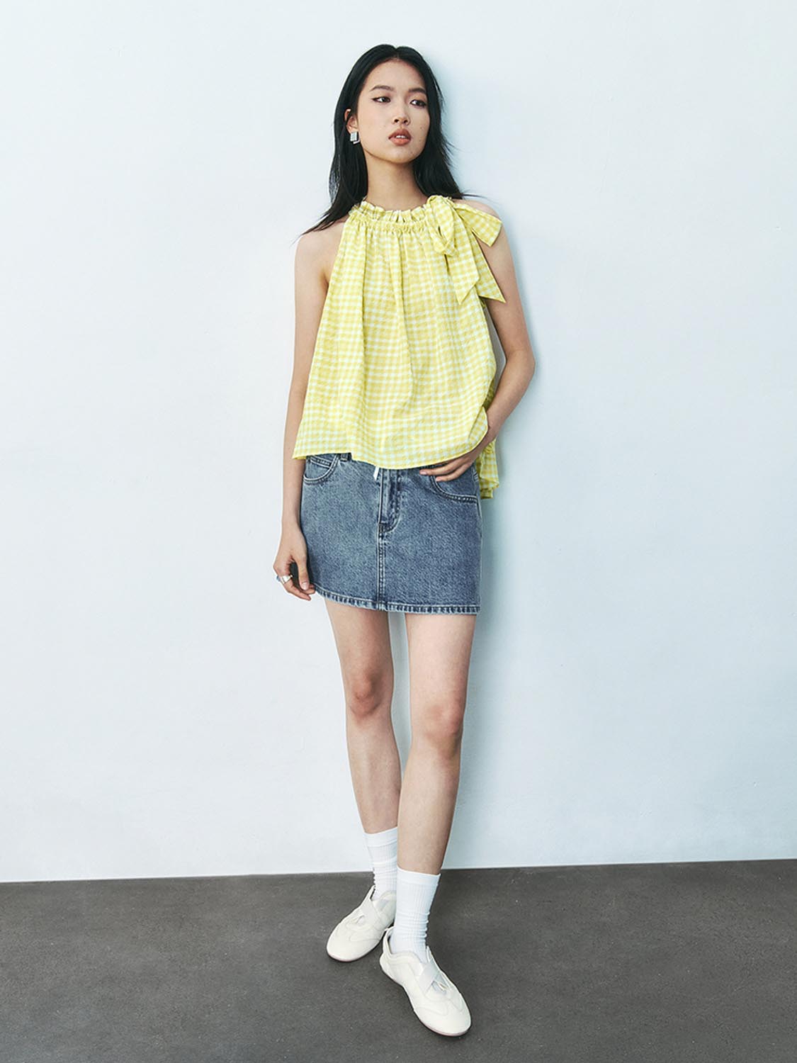 Mini Denim Skirts