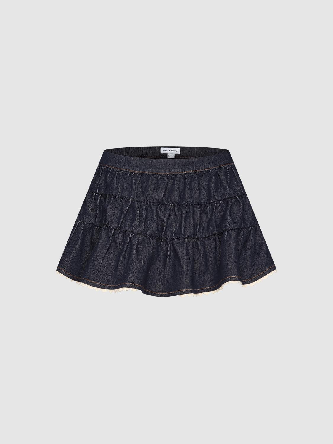 Denim Mini Skirts