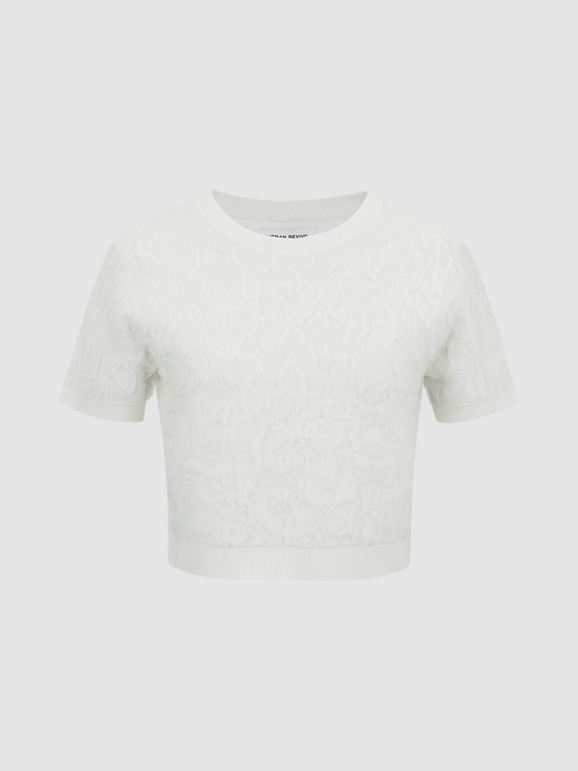 Knitted Short Sleeve T-Shirts