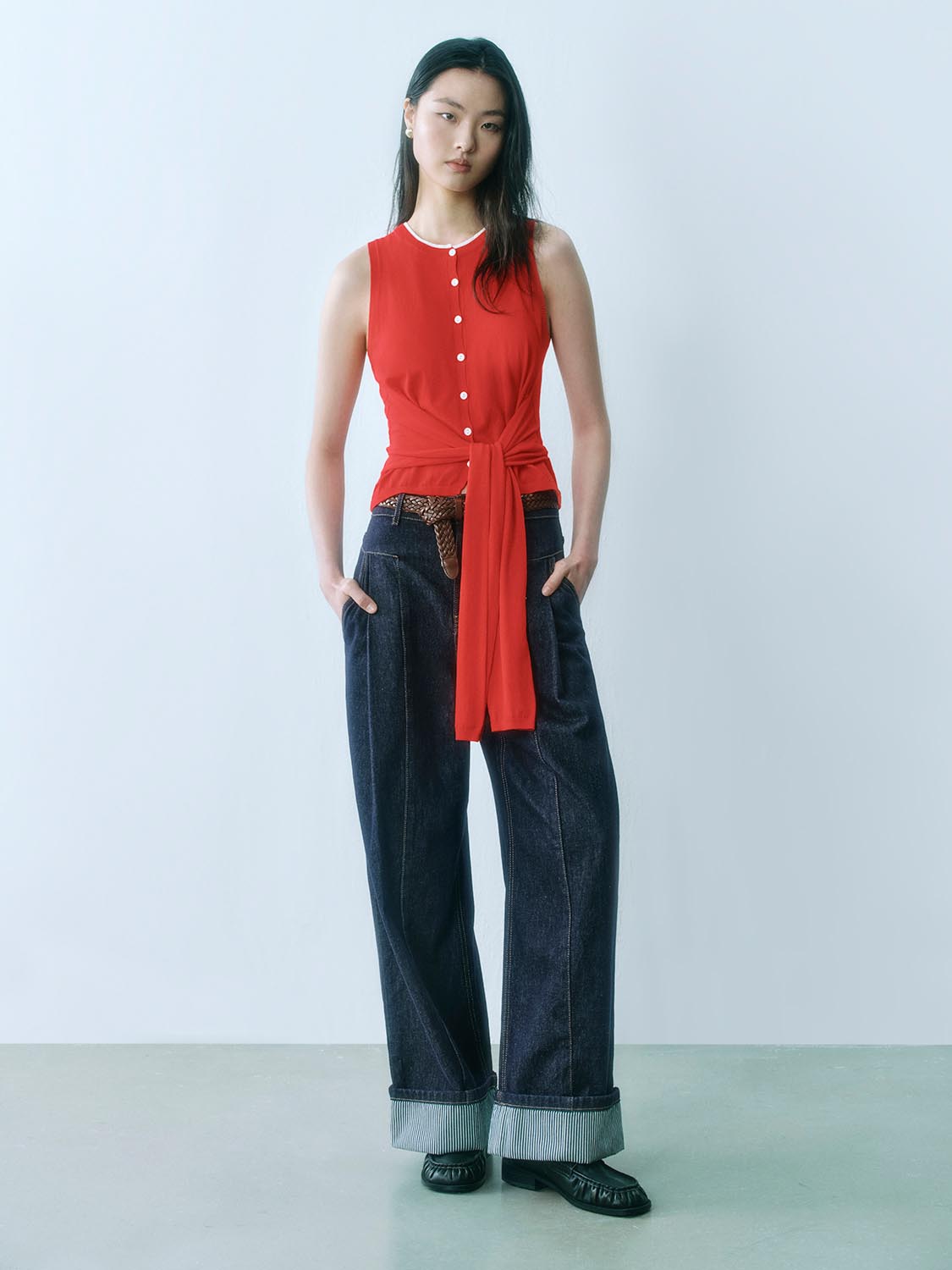 Knitted Sleeveless Vests