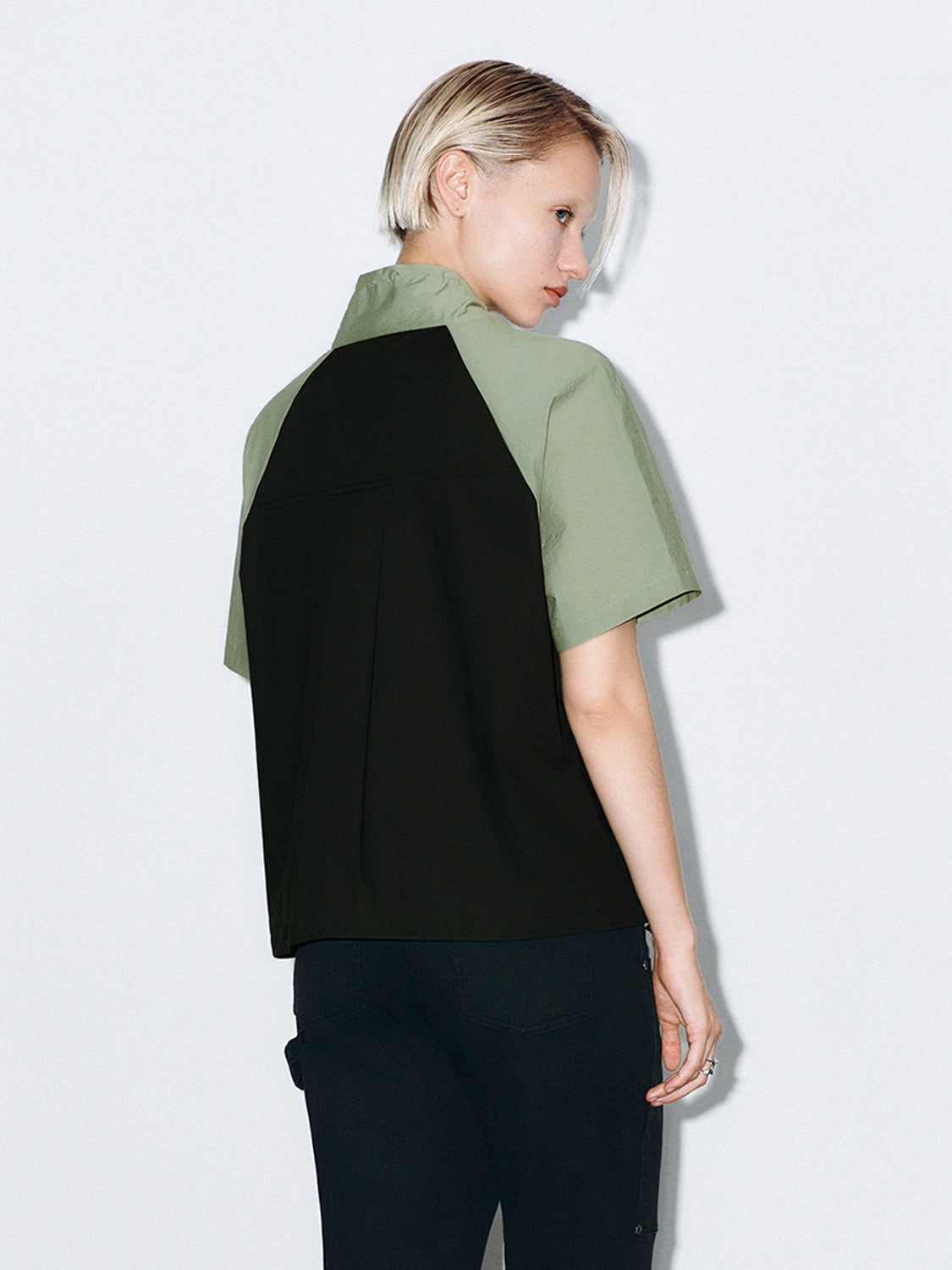 Raglan Sleeve Overhead Shirt