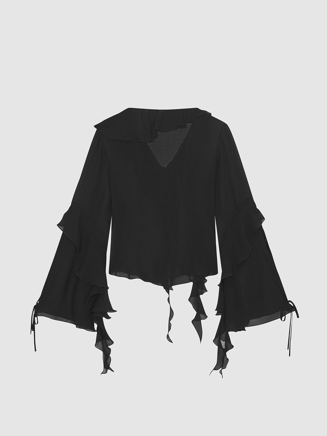 Ruffle Overhead Shirt