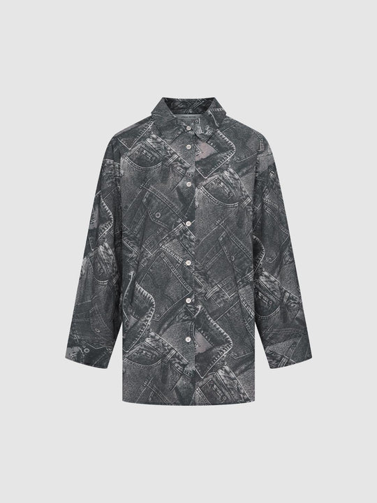 Printed Loose Fit Shirts