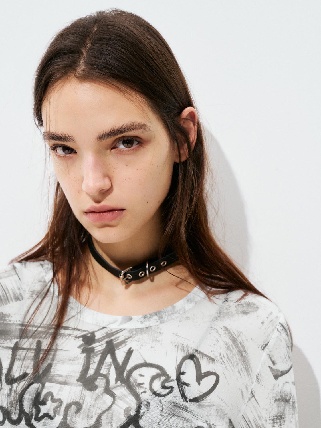 Printed Flare Long Sleeve T-Shirts