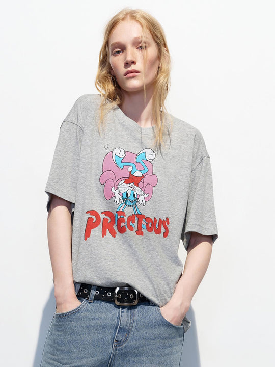 70% Cotton Thin Stretch Fabric T-Shirts