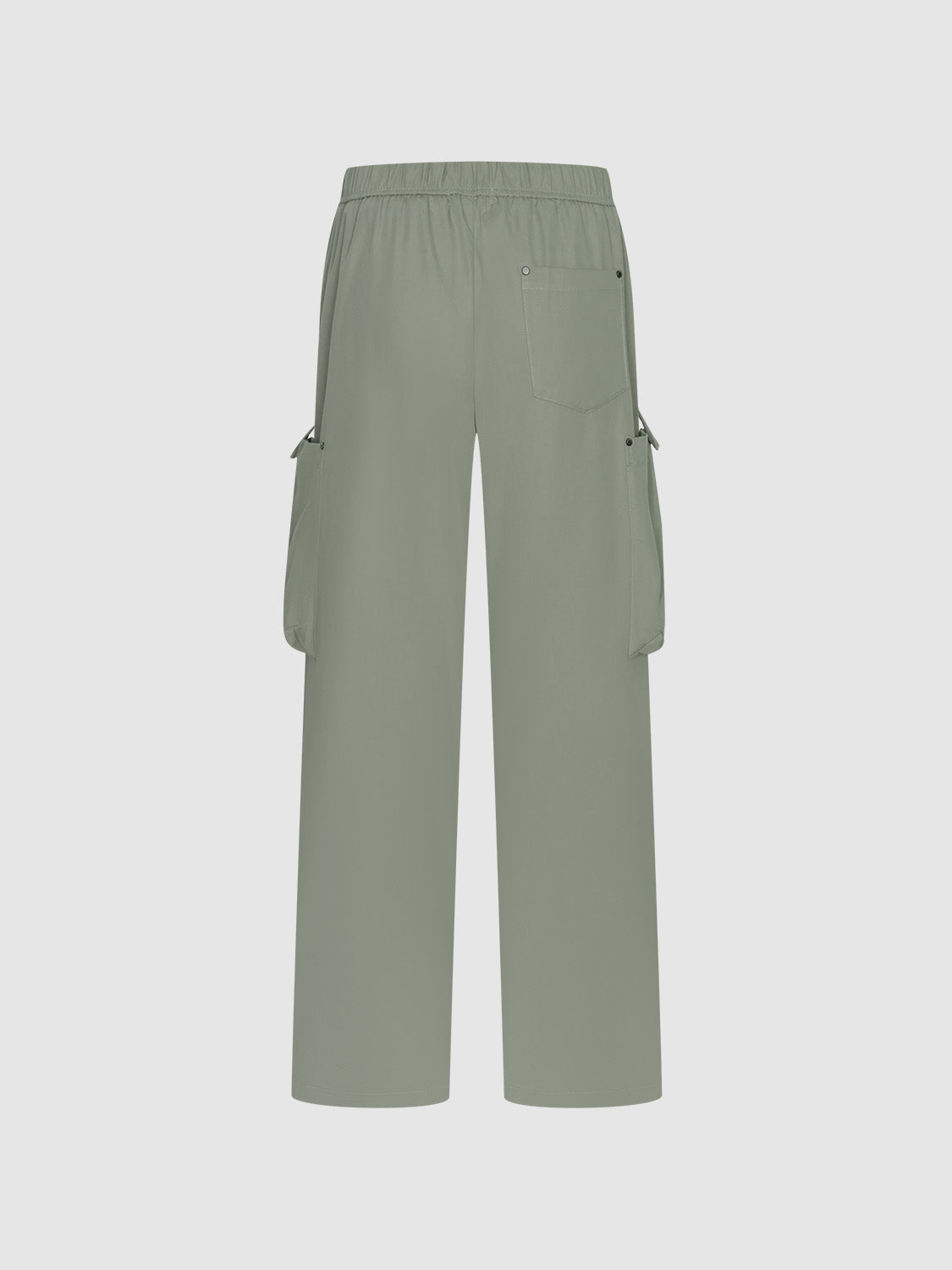 Wide-Leg Cargo Pants