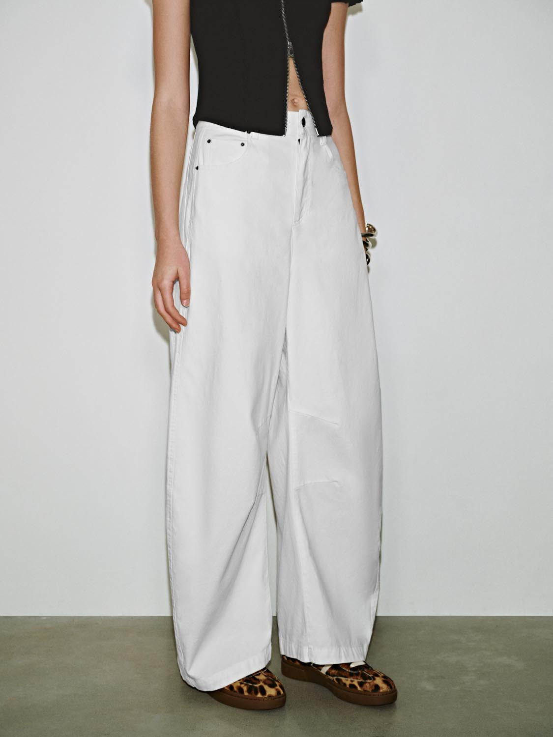 Curved Leg Pants