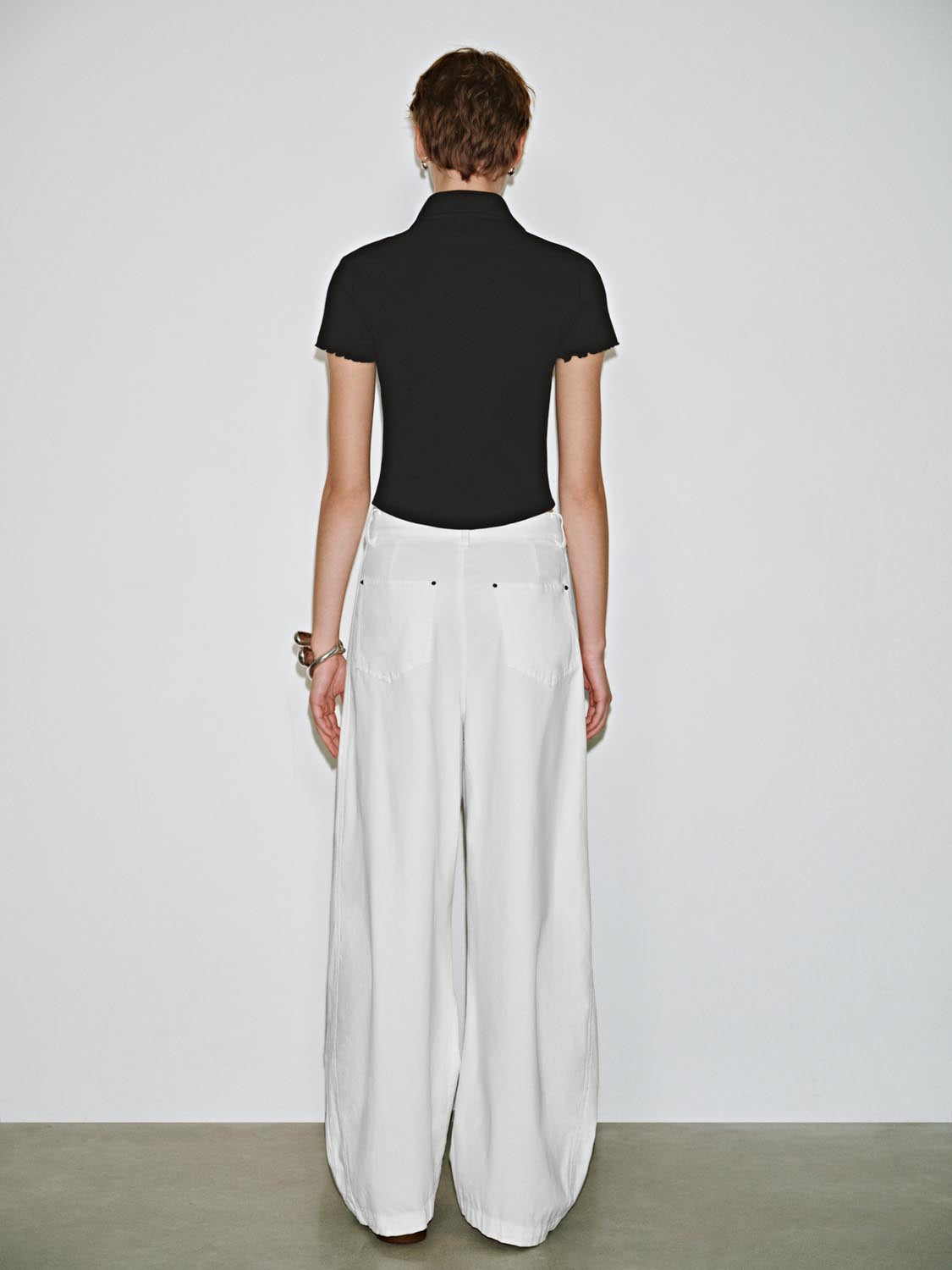 Curved Leg Pants