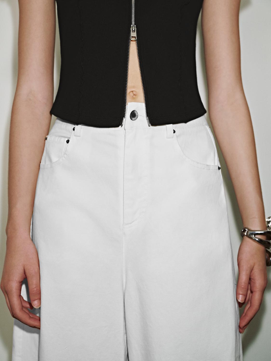 Curved Leg Pants