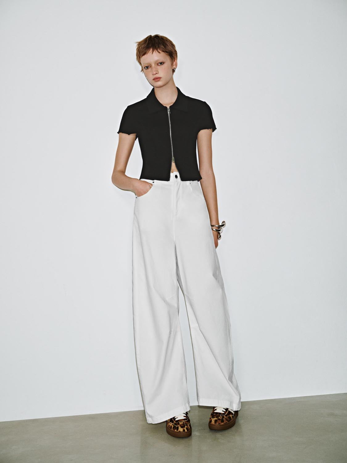 Curved Leg Pants