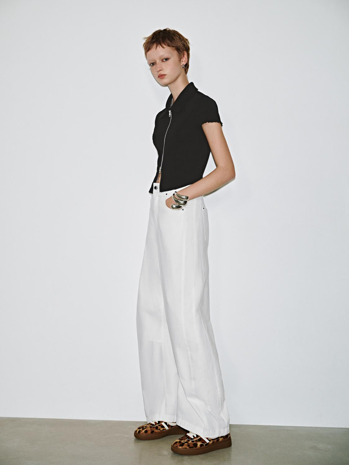 Curved Leg Pants