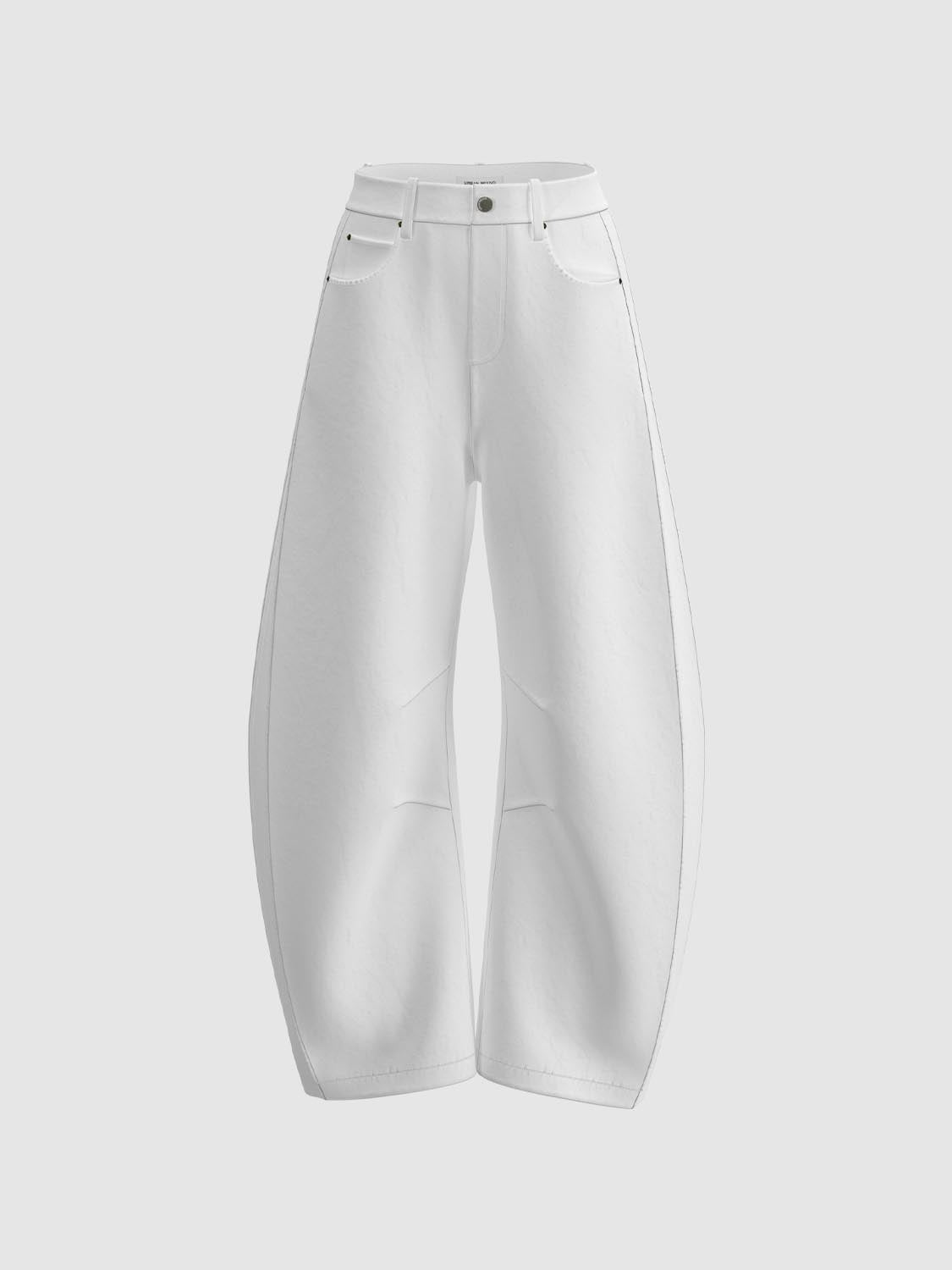 Curved Leg Pants