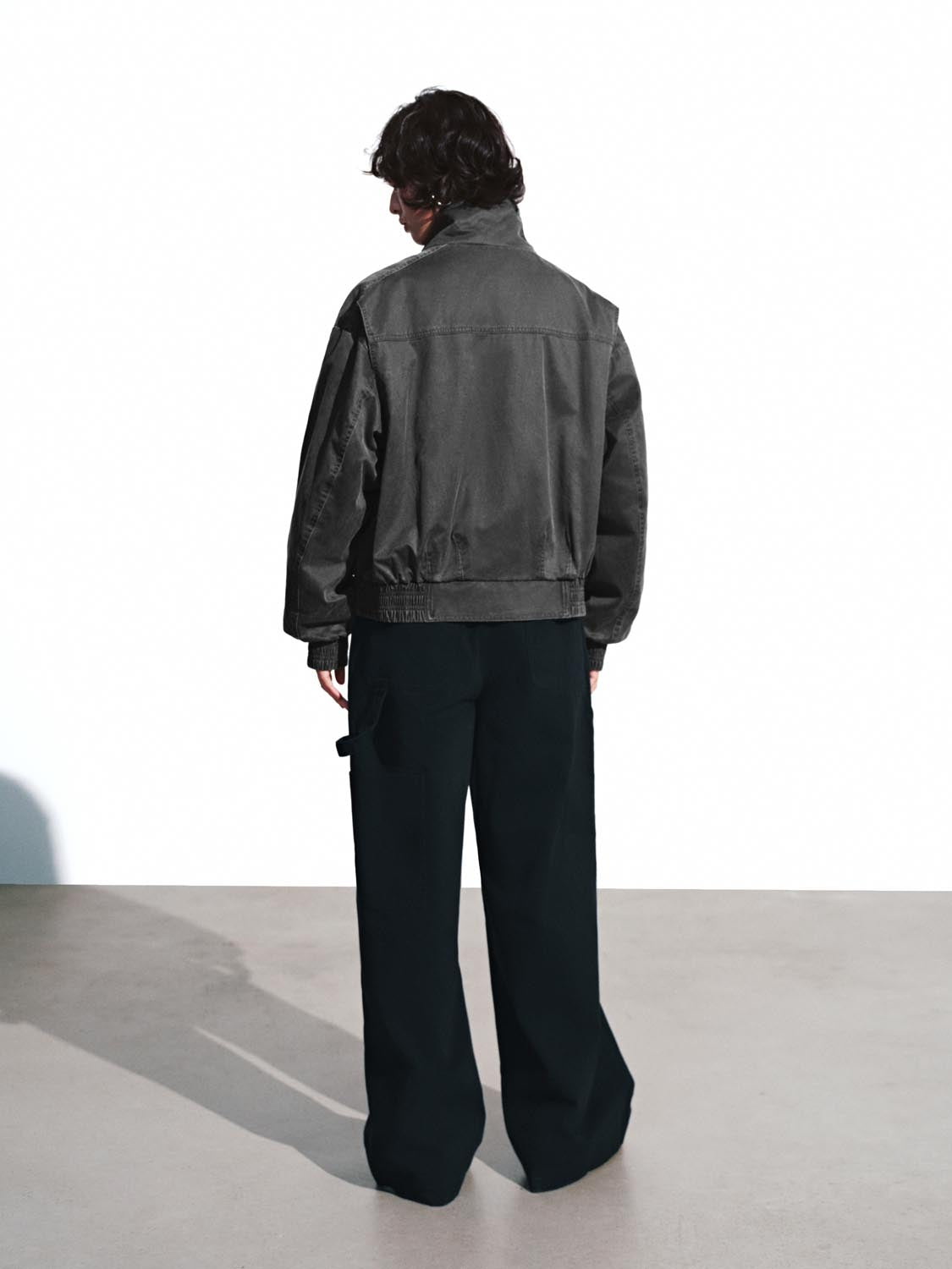 Drawstring Wide Leg Pants