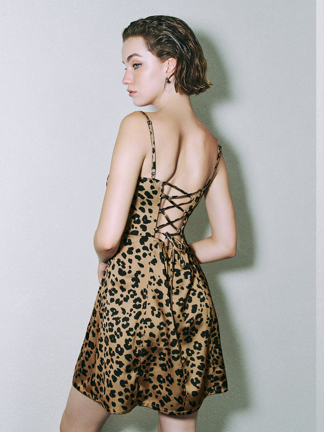 Cami Leopard A-Line Dresses