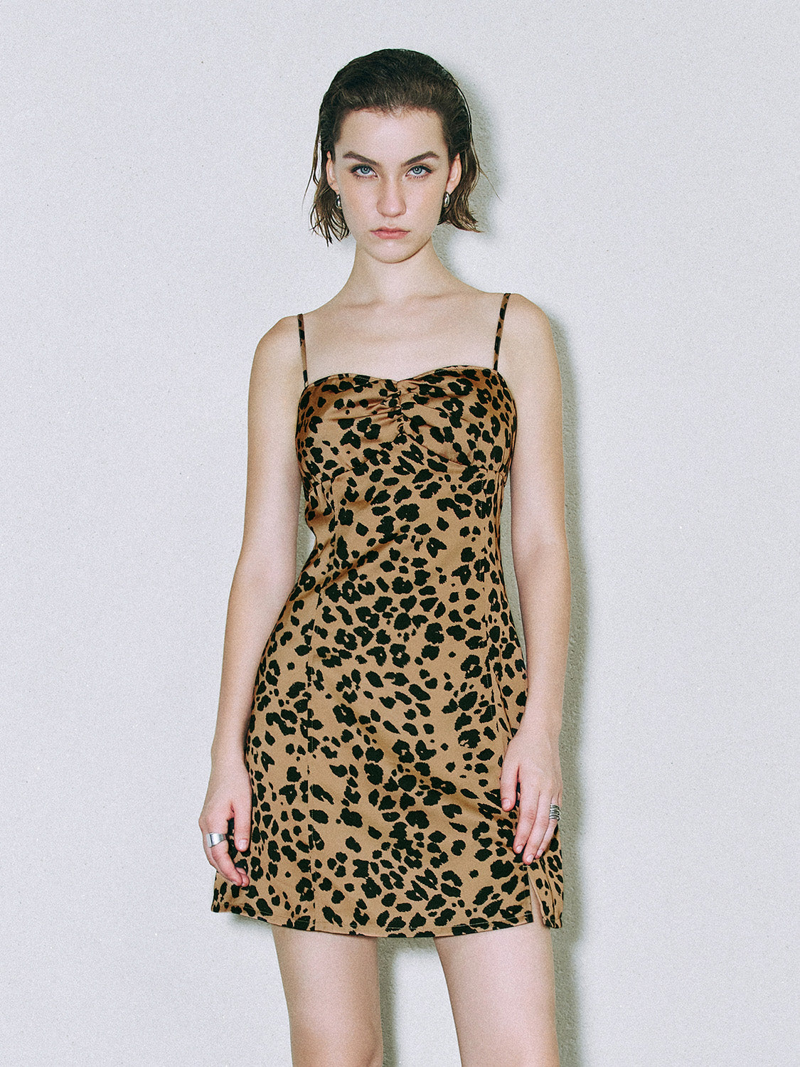 Cami Leopard A-Line Dresses