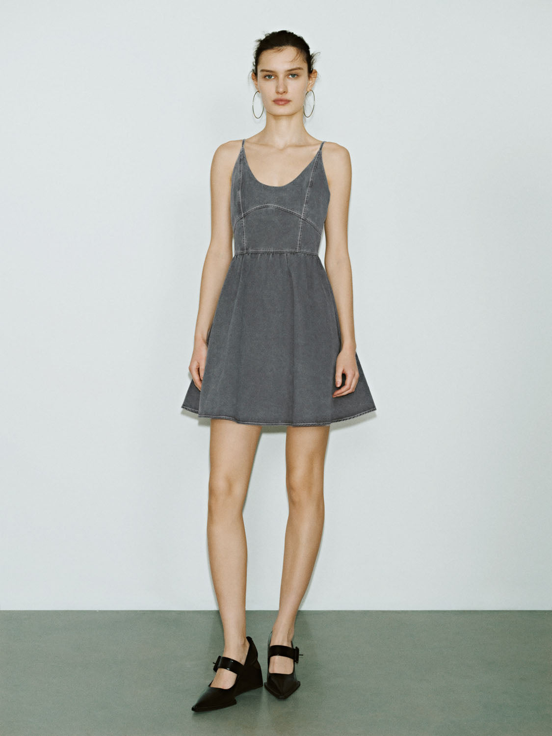 Cami A-Line Denim Dresses