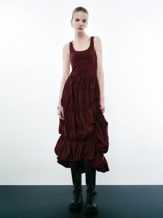 Skinny-Fit Tiered Dresses