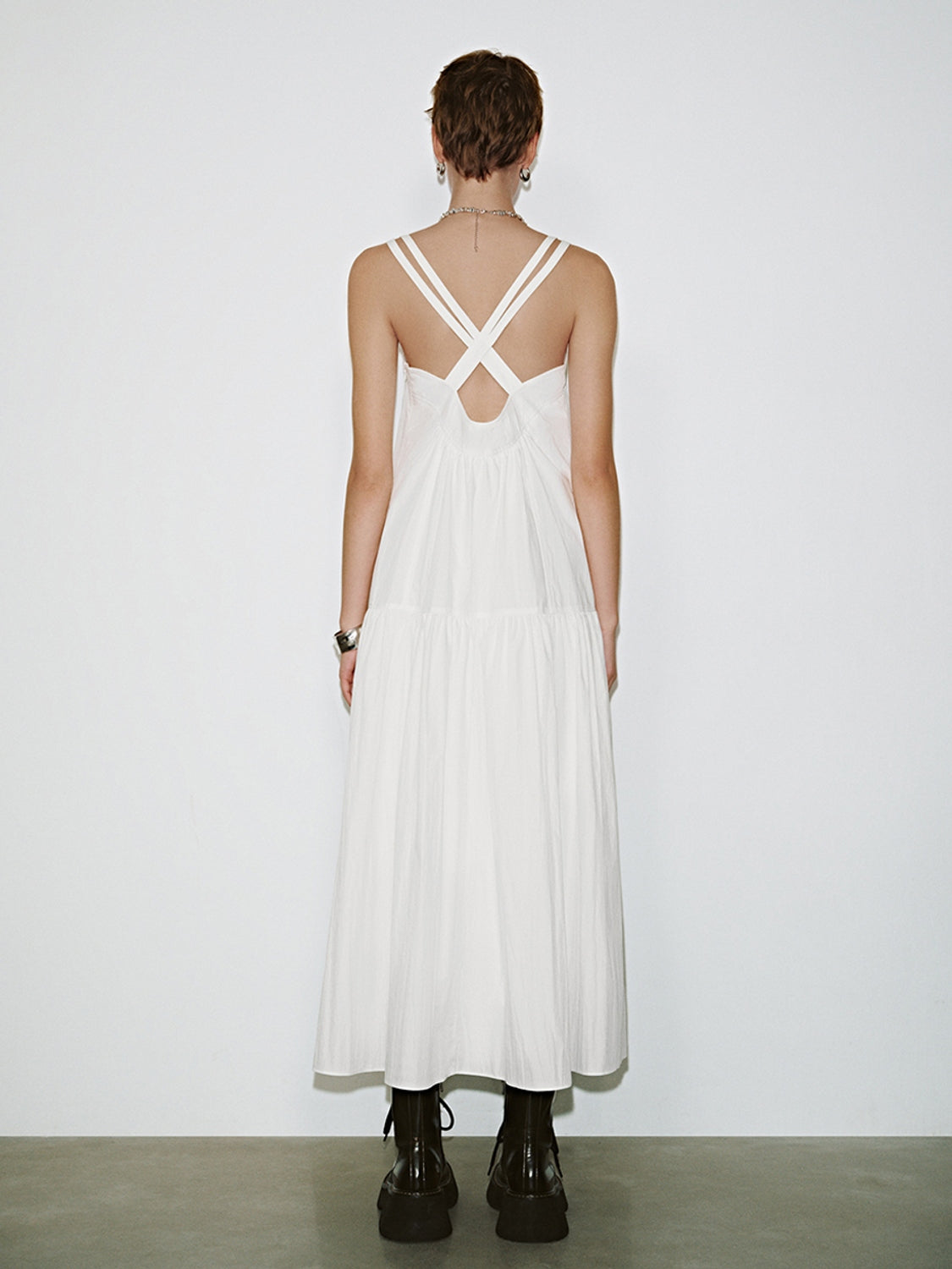 Cross-Back Maxi Dresses