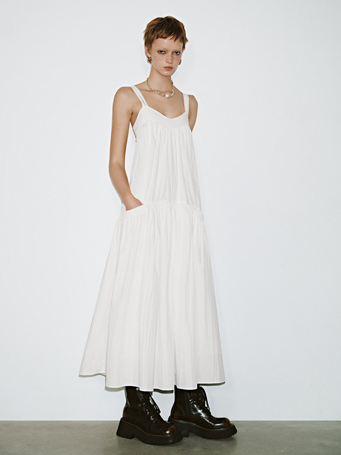 Cross-Back Maxi Dresses