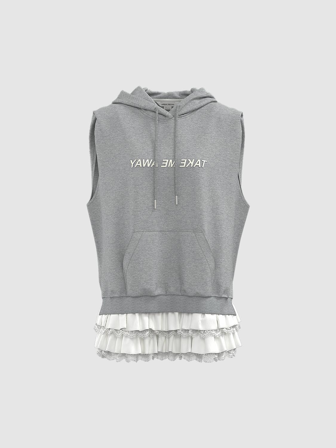 Hoodie Sleeveless Straight Dresses