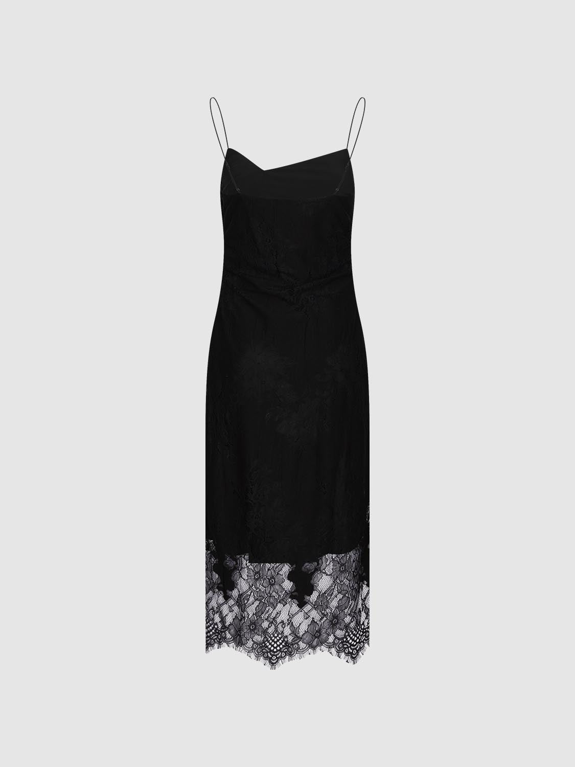 Strap Ruched Skinny-Fit Midi Dresses