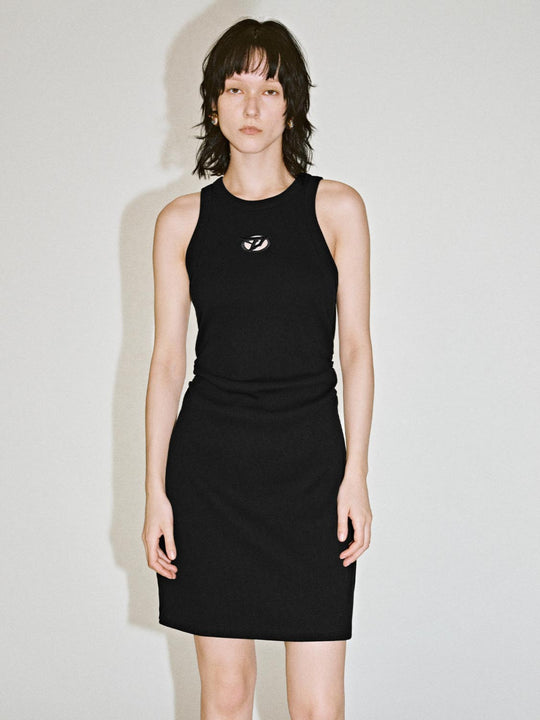 Sleeveless Skinny-Fit Midi Dresses