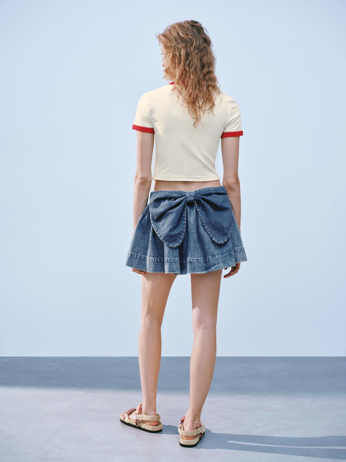 Mini Denim Skirts