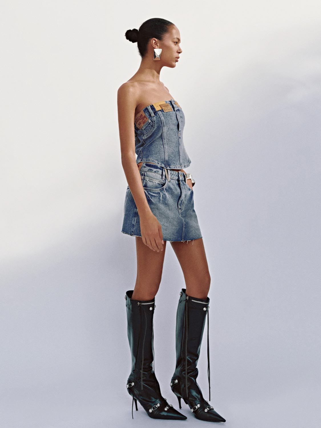Denim Bandeau