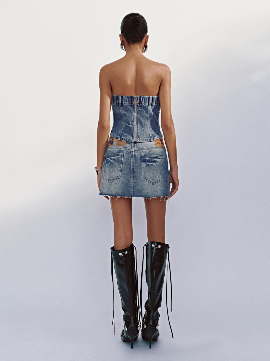Denim Bandeau