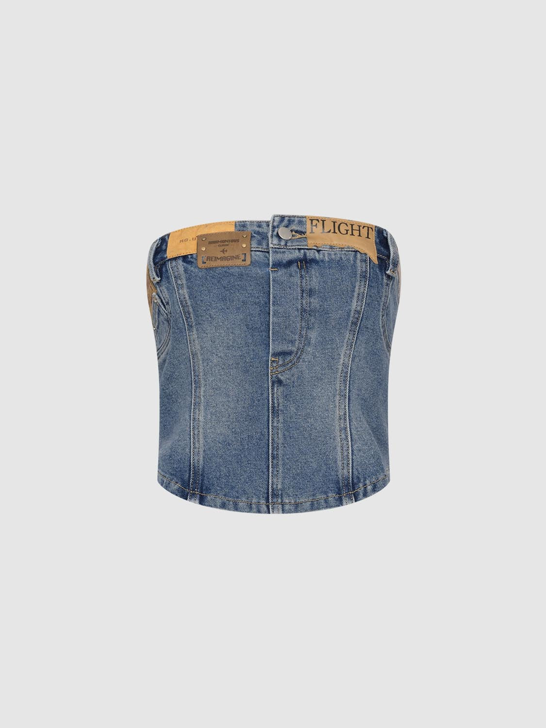 Denim Bandeau