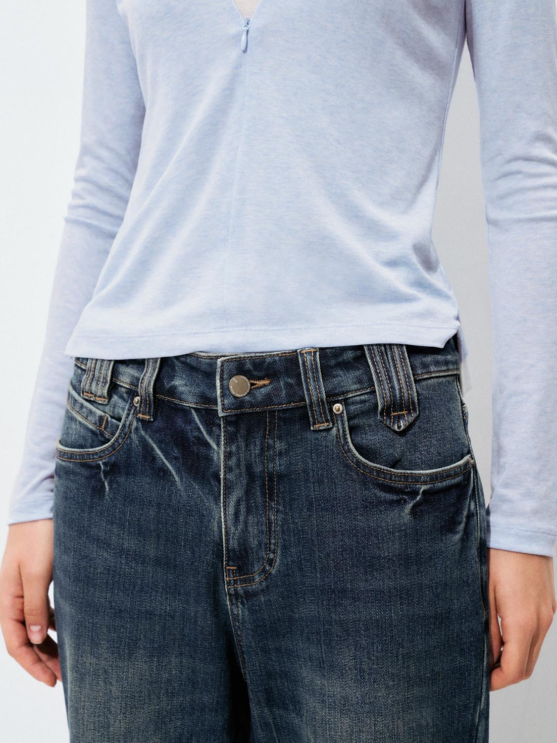 Flare Leg Jeans