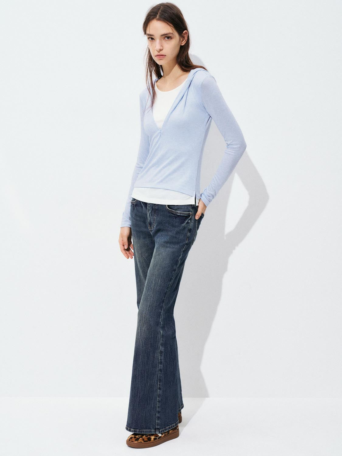 Flare Leg Jeans