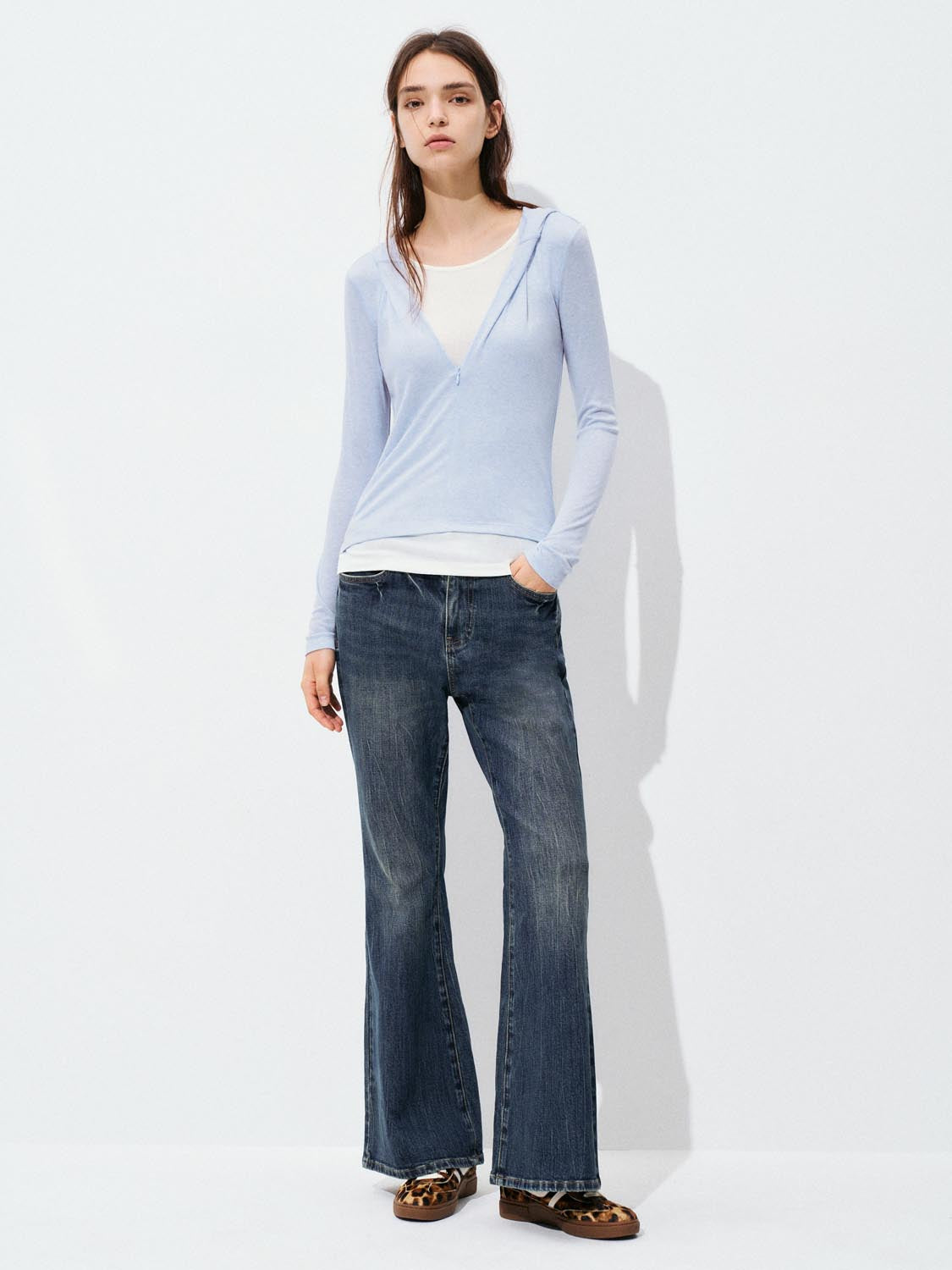 Flare Leg Jeans