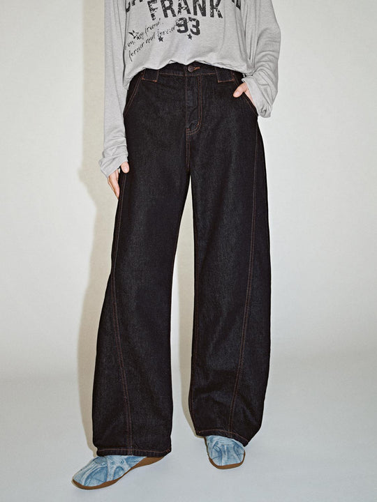 Barrel Leg Jeans