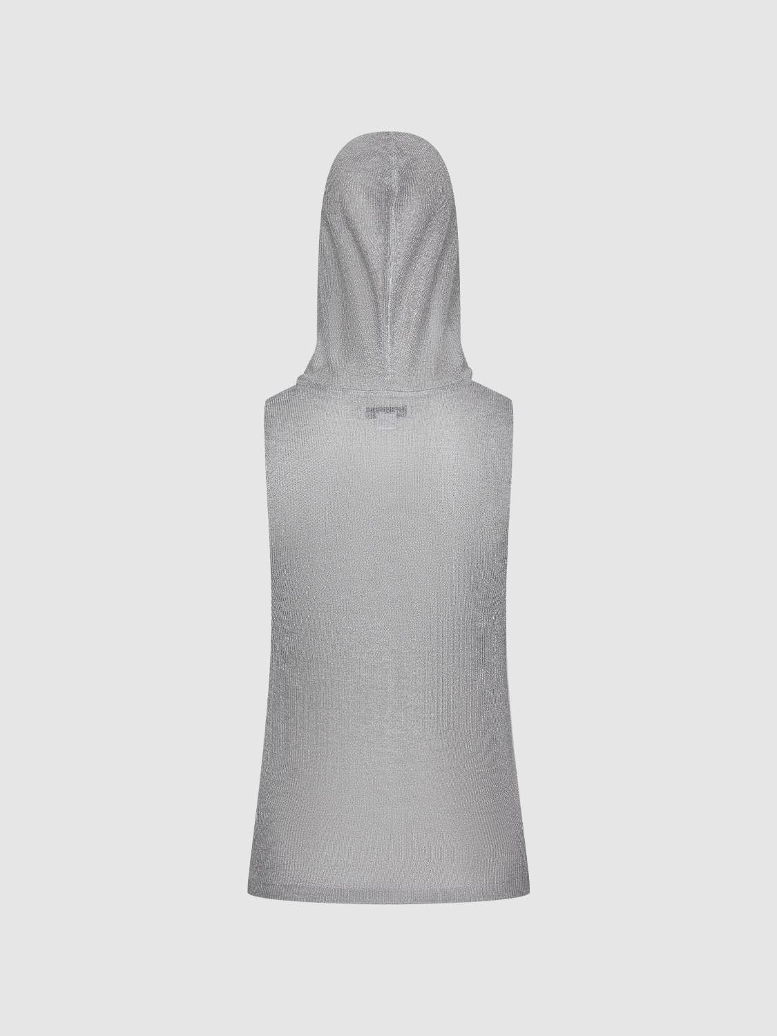 Sleeveless Knitted T-Shirts