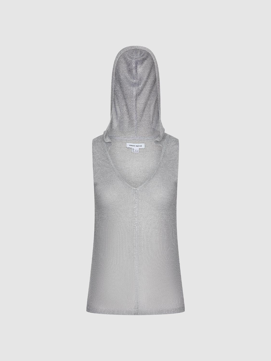 Sleeveless Knitted T-Shirts