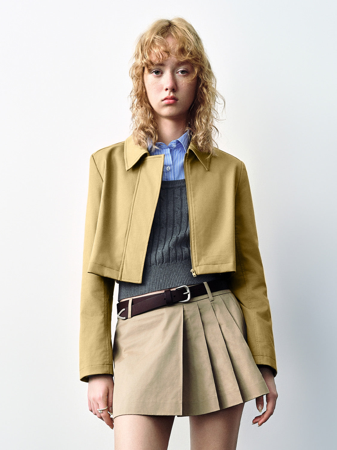 Cropped Straight Jacket