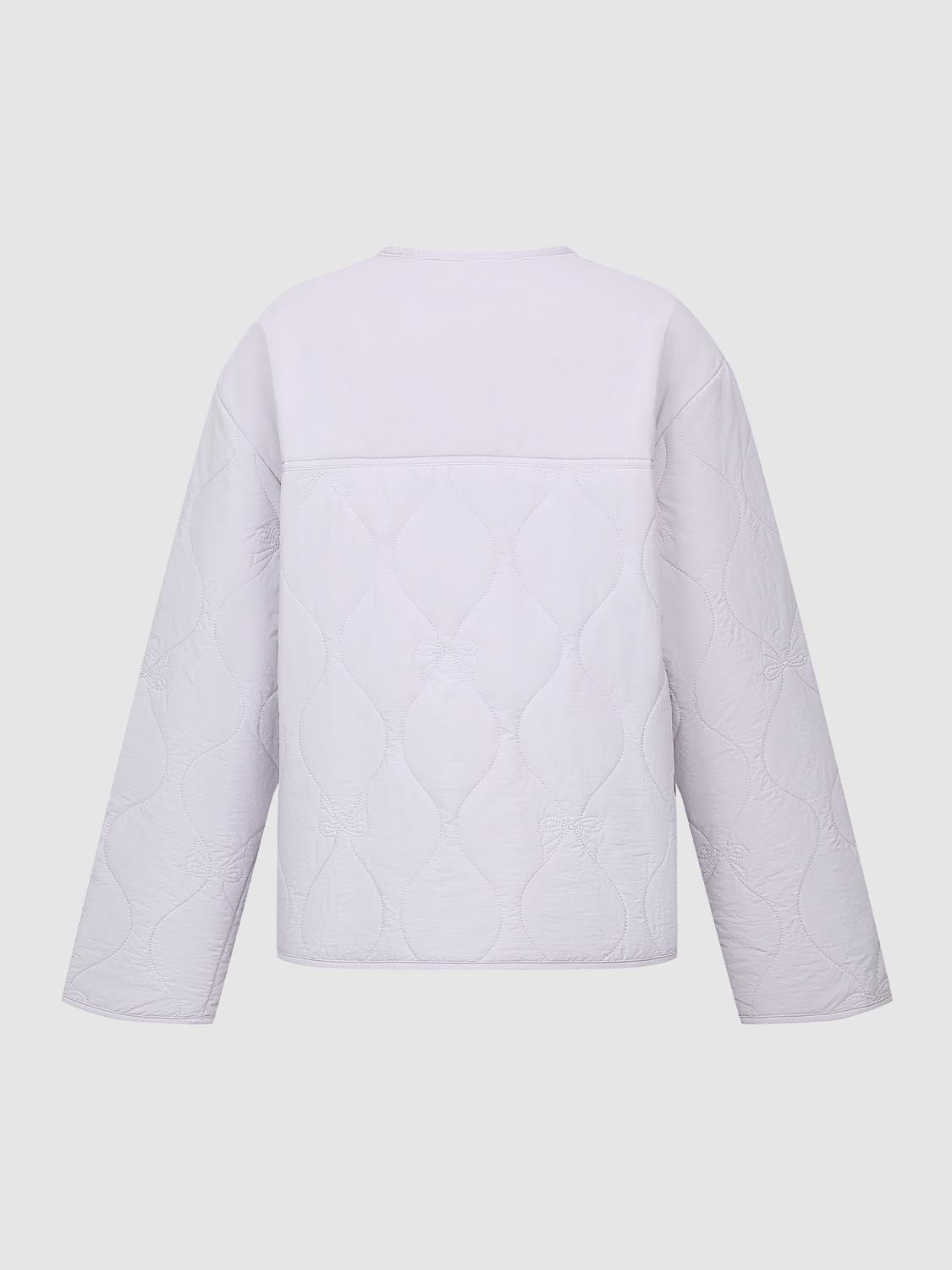 Patch Pocket Quilted Puffer Jackets