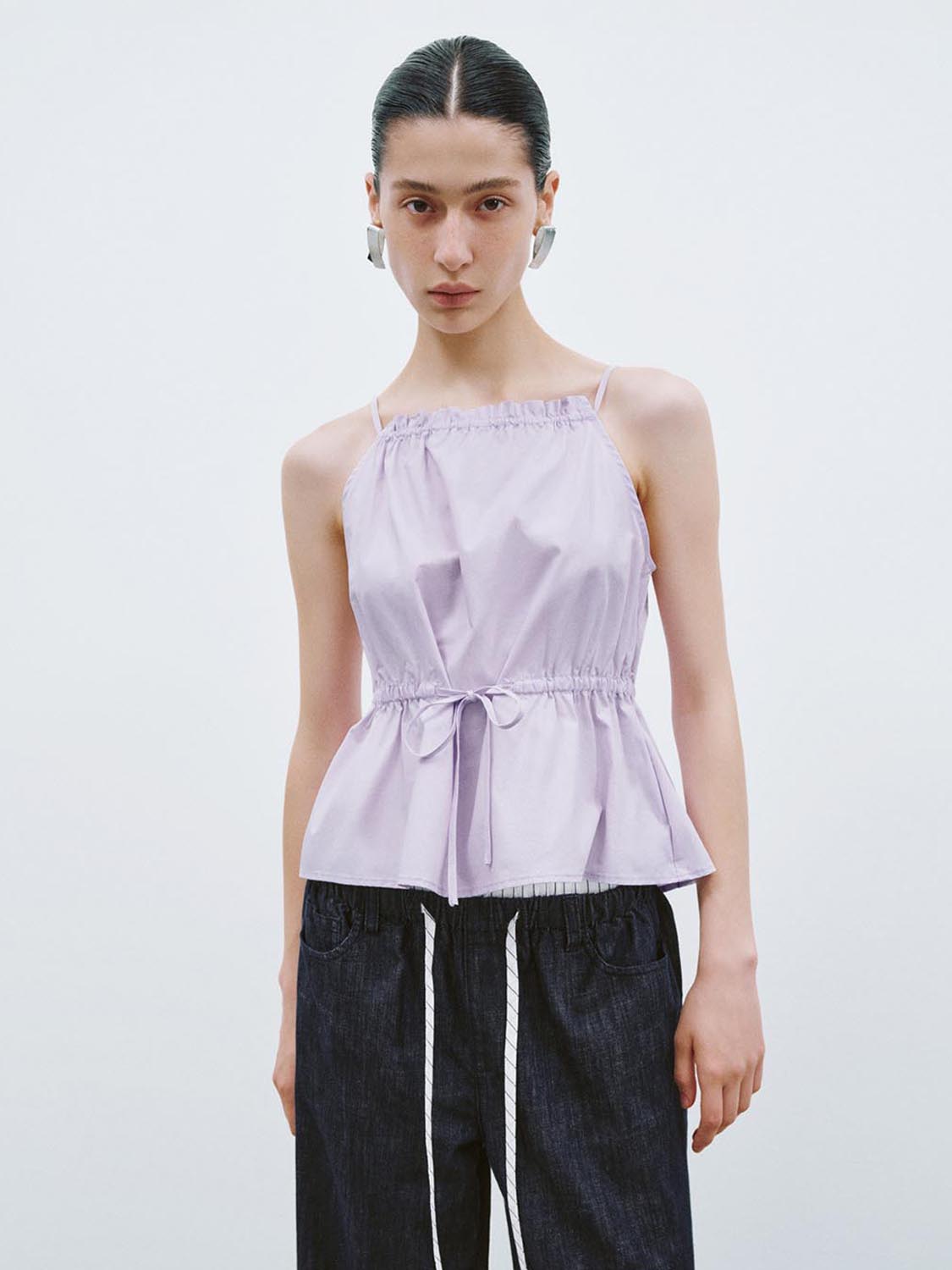 Tapered Waist Cami Tops